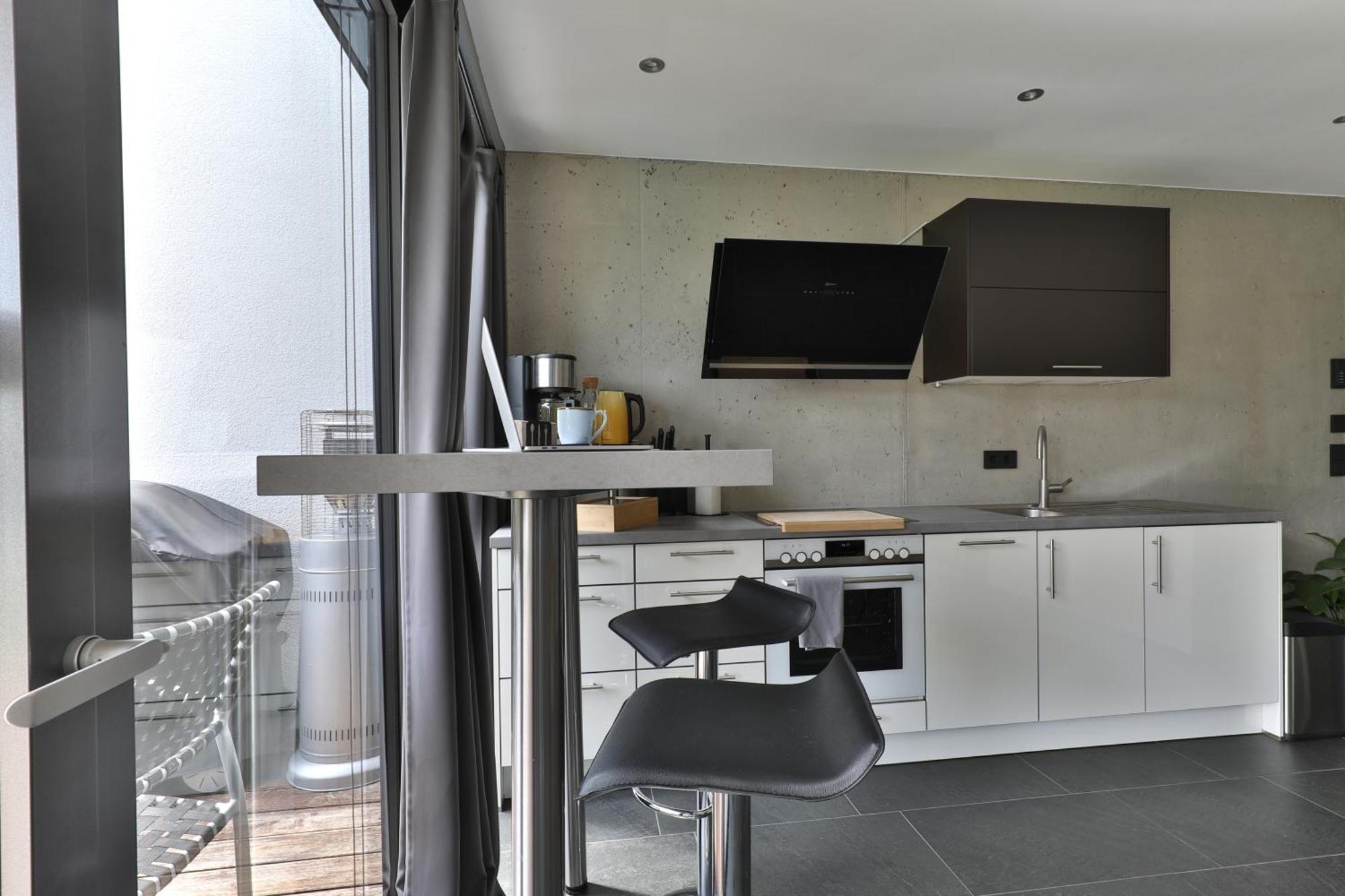 Modernes Studio-Apartment Gersthofen Eksteriør bilde