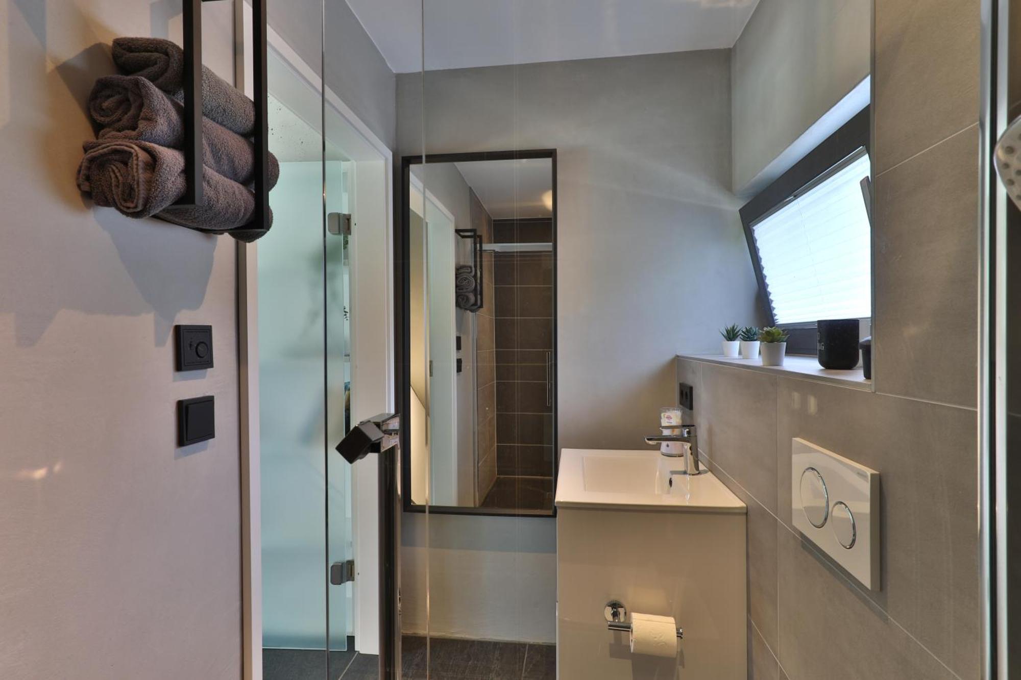 Modernes Studio-Apartment Gersthofen Eksteriør bilde